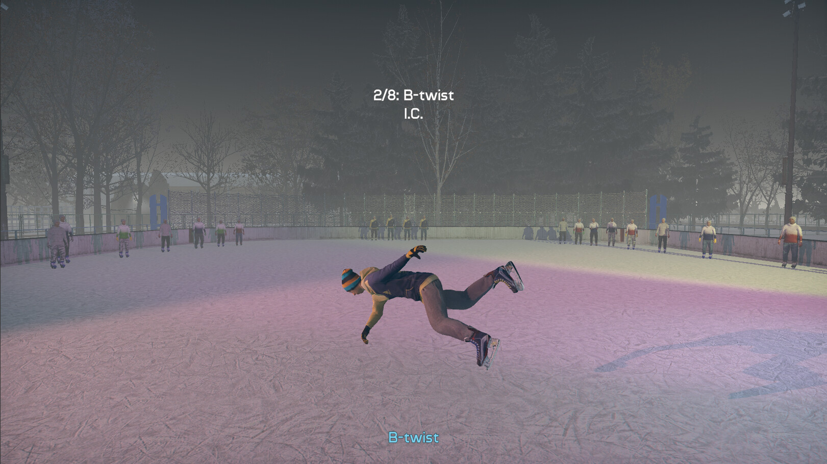 Freestyle Ice Skater