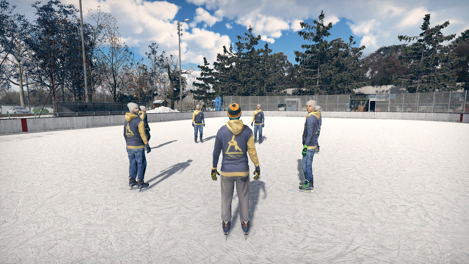 Freestyle Ice Skater
