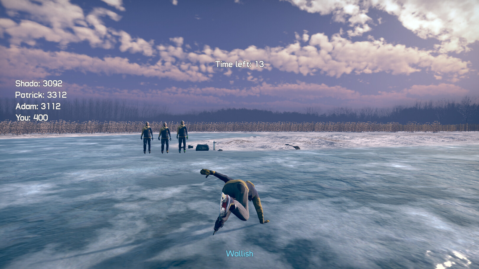 Freestyle Ice Skater