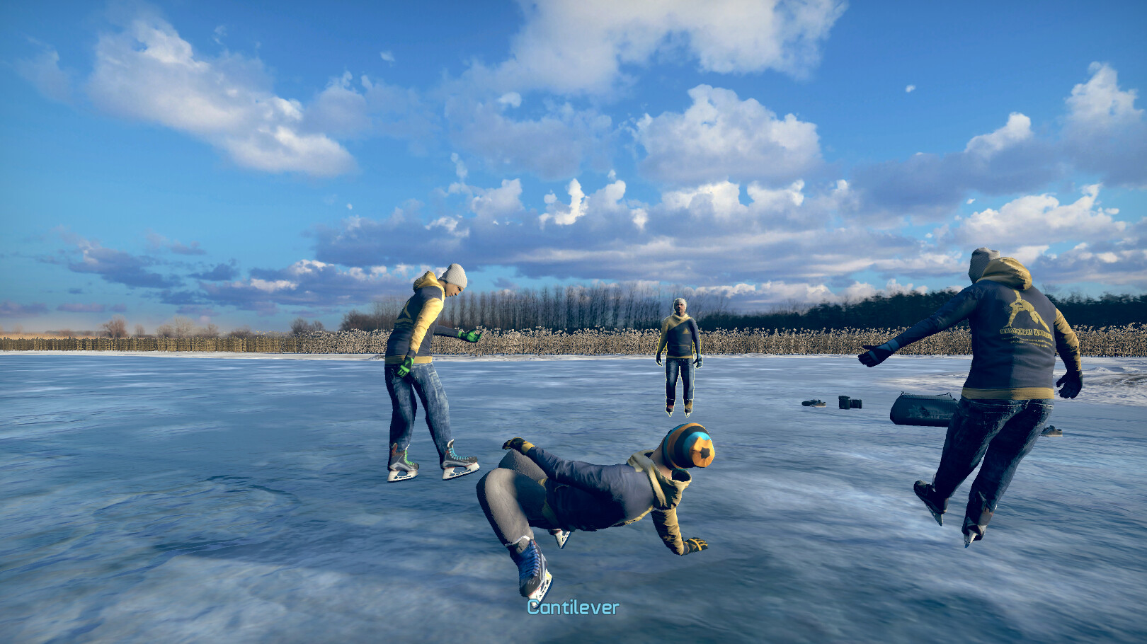 Freestyle Ice Skater
