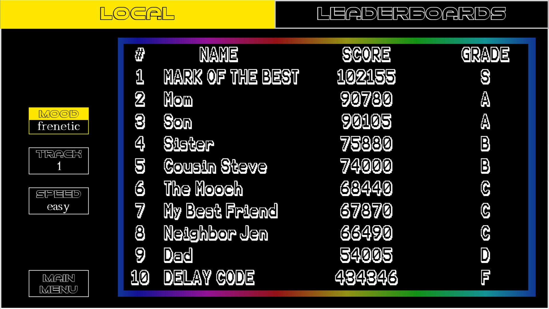 Super Mega Awesome Typing