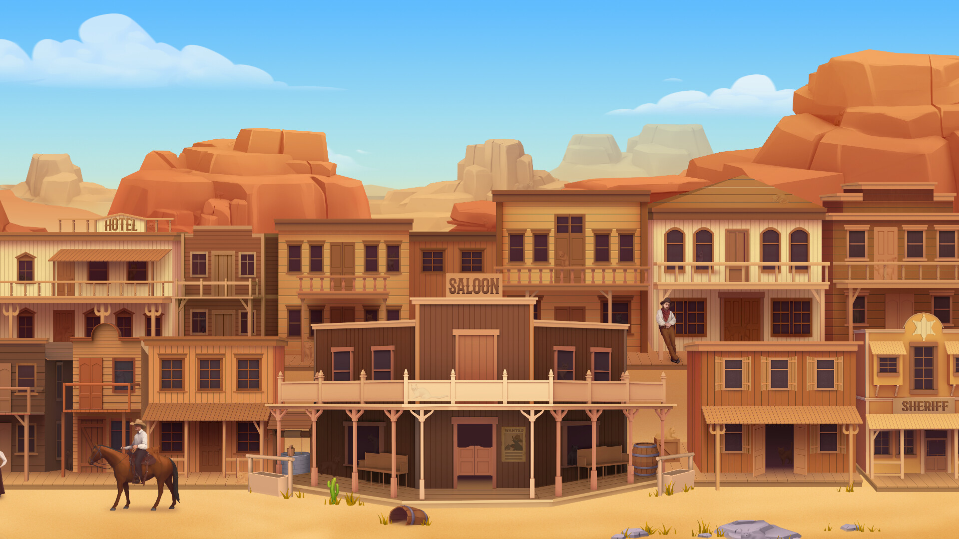 Cat Search in The Wild West