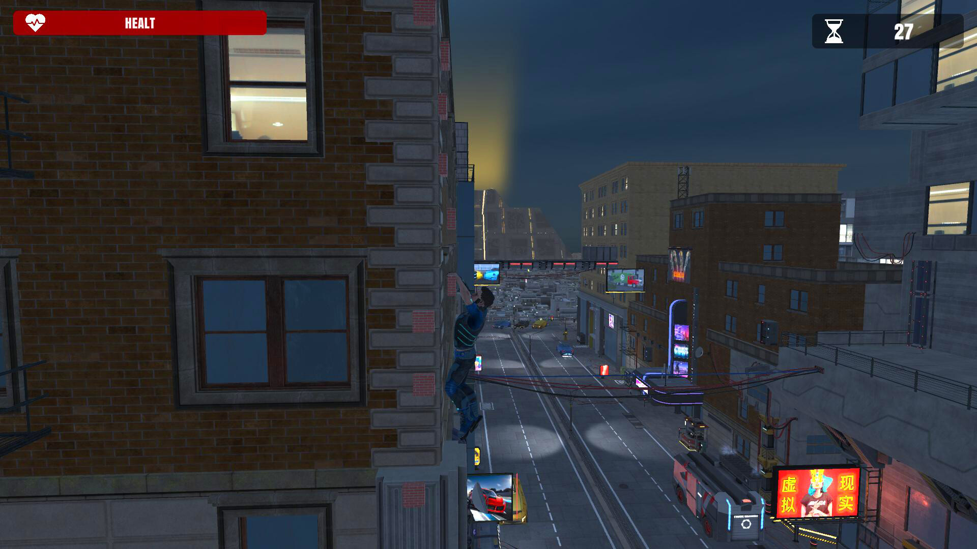 Neon City Climbing Simulator