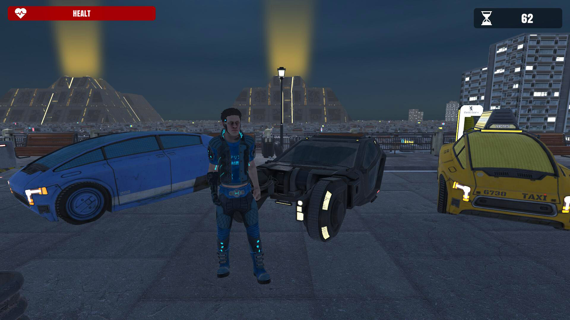 Neon City Climbing Simulator