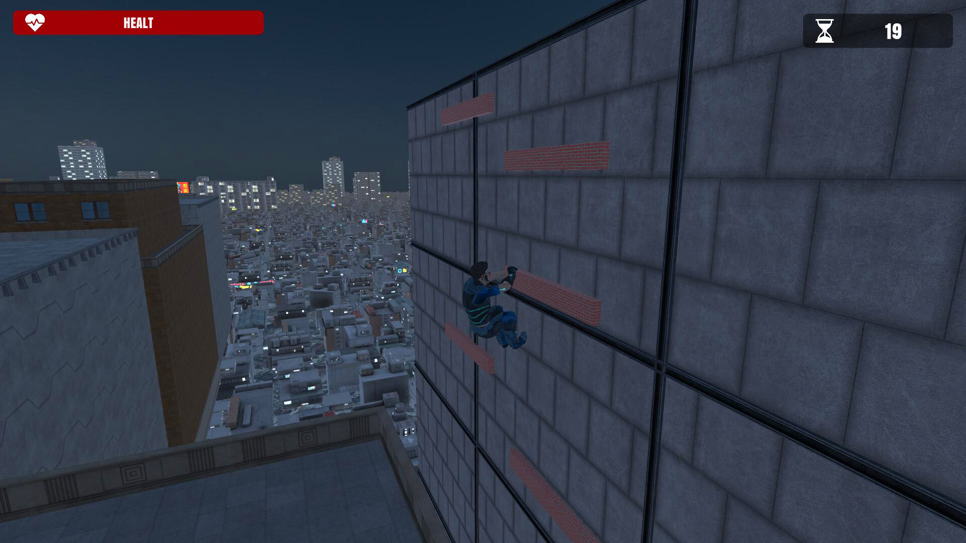 Neon City Climbing Simulator