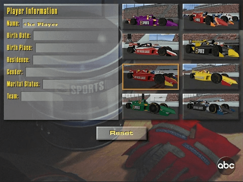 ABC Sports Indy Racing