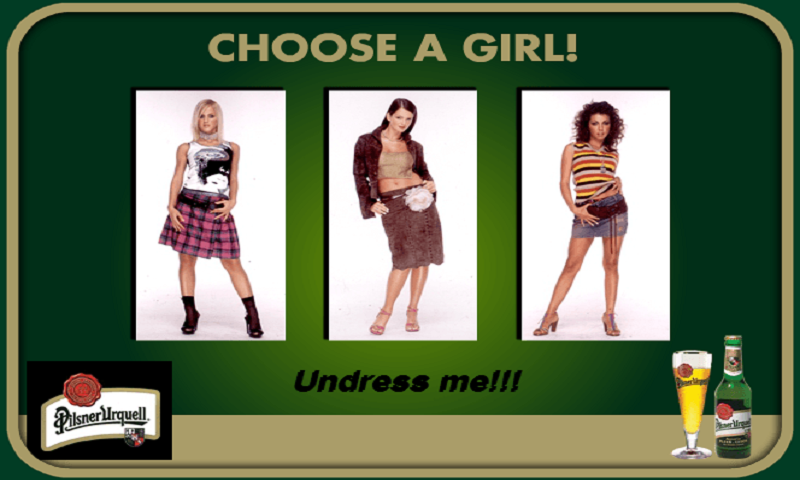 Pilsner Urquell: Undress Me!!!