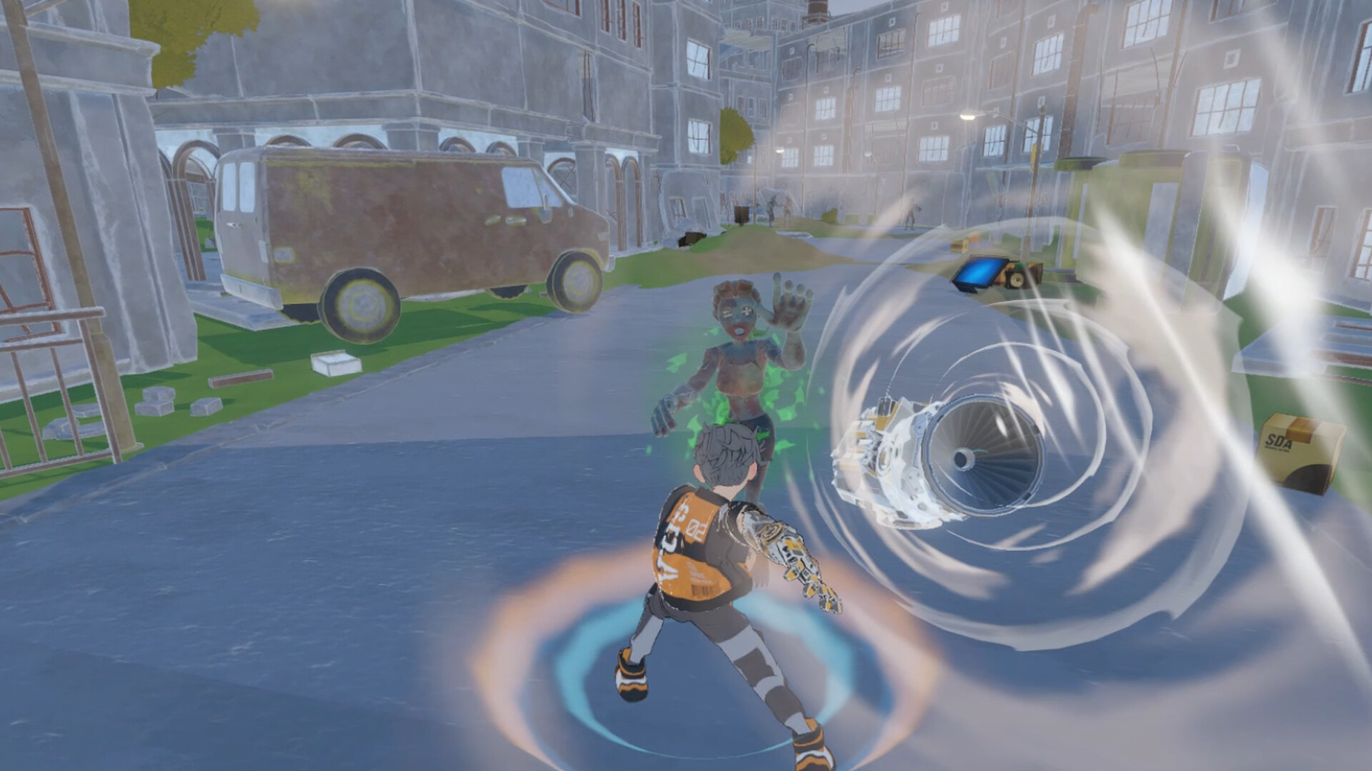 Throw Anything: Radiation Zombies