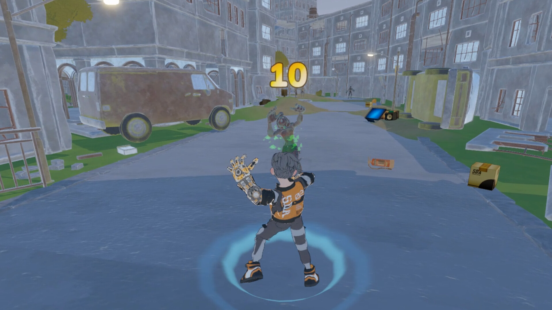 Throw Anything: Radiation Zombies