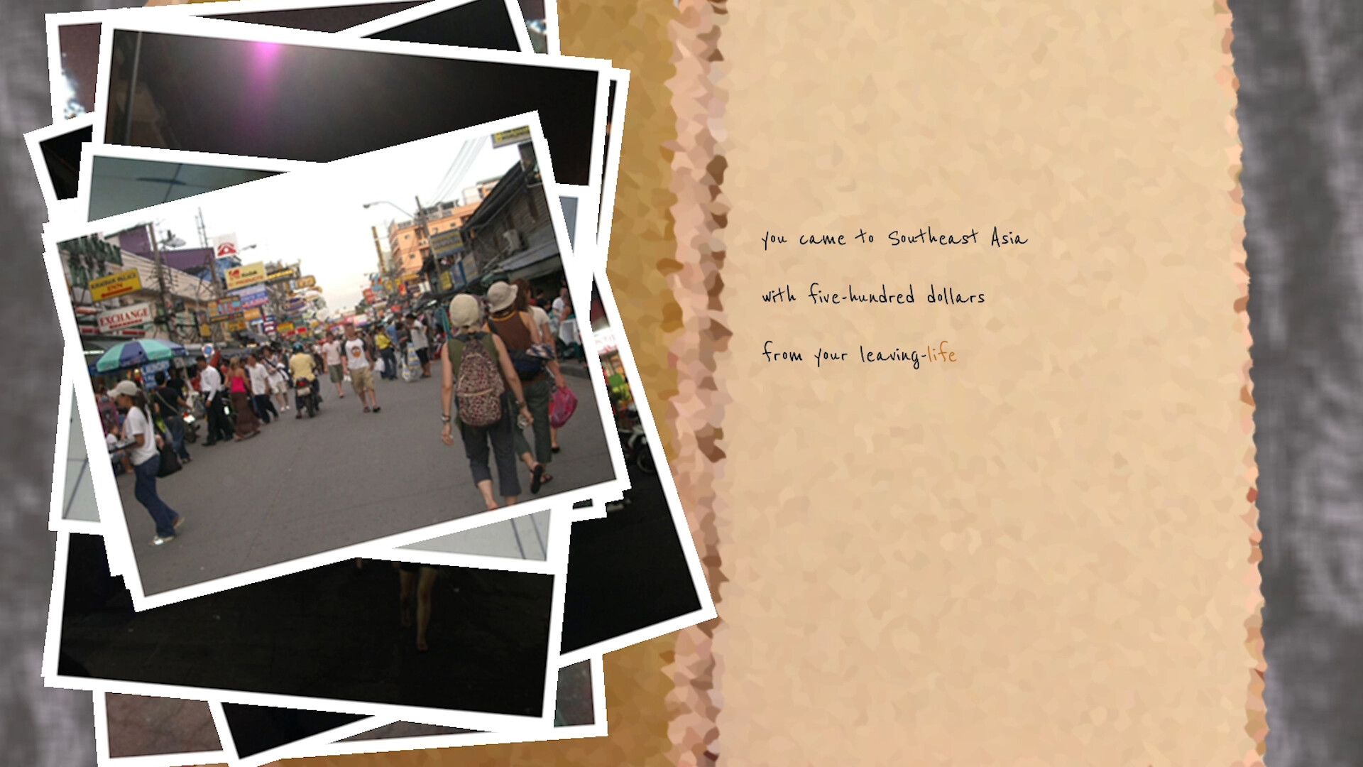 Stamped: An Anti-travel Game