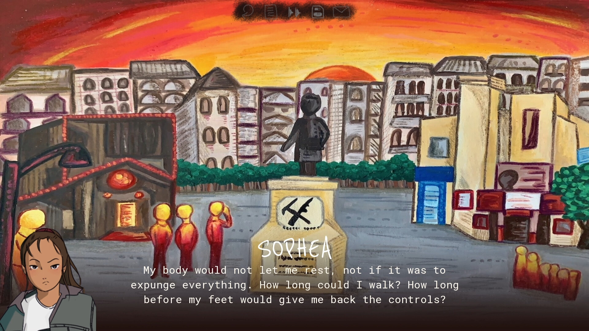 Stamped: An Anti-travel Game