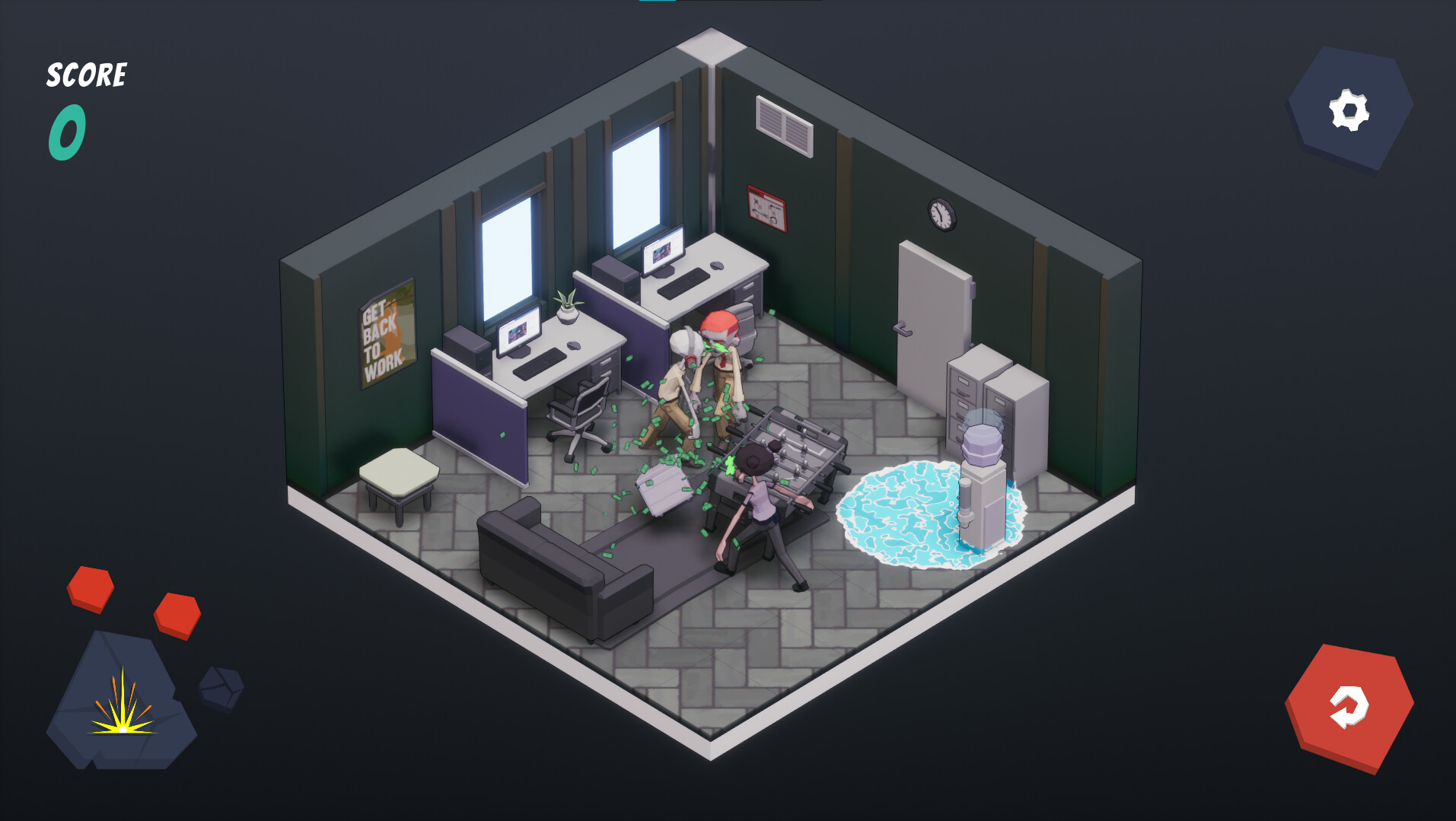 Office Fight