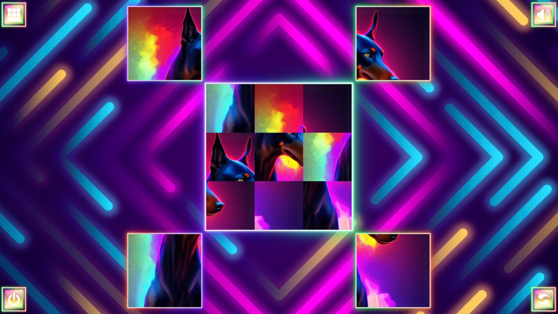 Neon Fantasy: Dogs