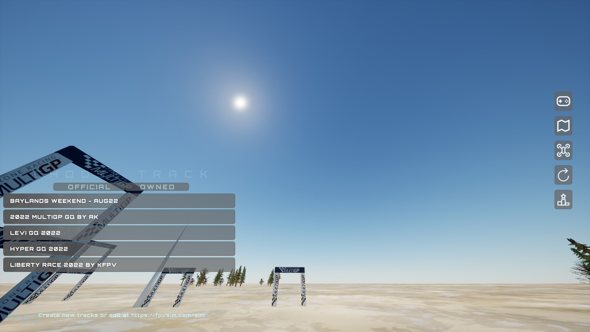 FPVSIM Drone Simulator