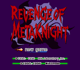 Revenge of Meta Knight