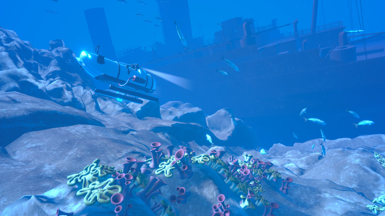 Submersible Simulator: Discover the Titanic into Ocean