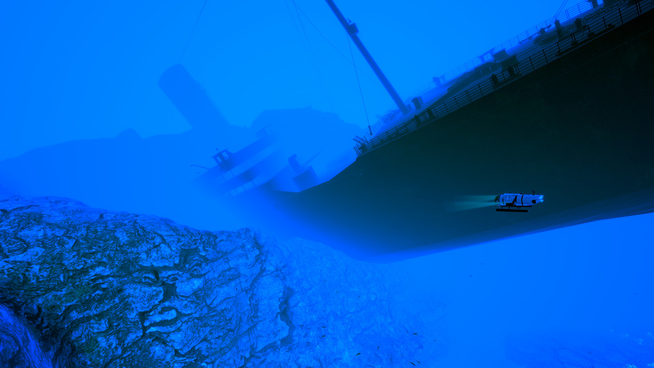 Submersible Simulator: Discover the Titanic into Ocean