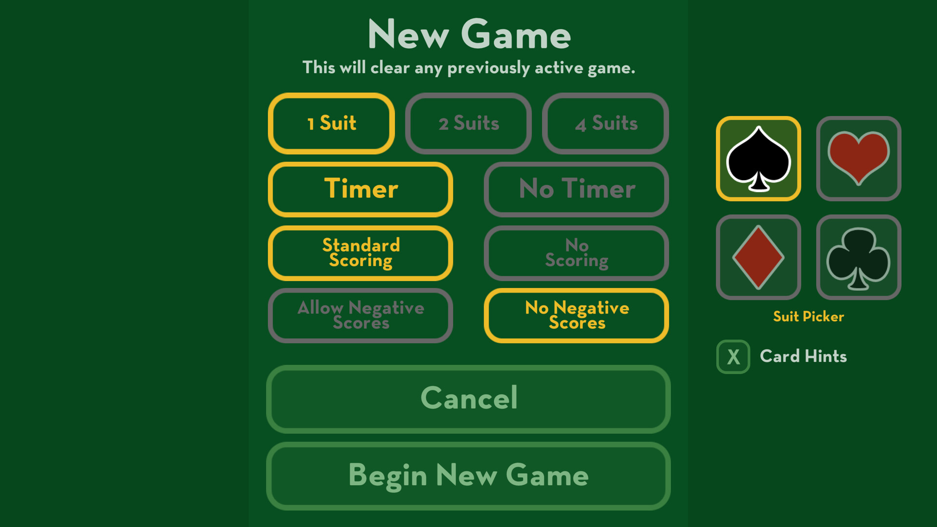 Big Klondike: Spider Solitaire