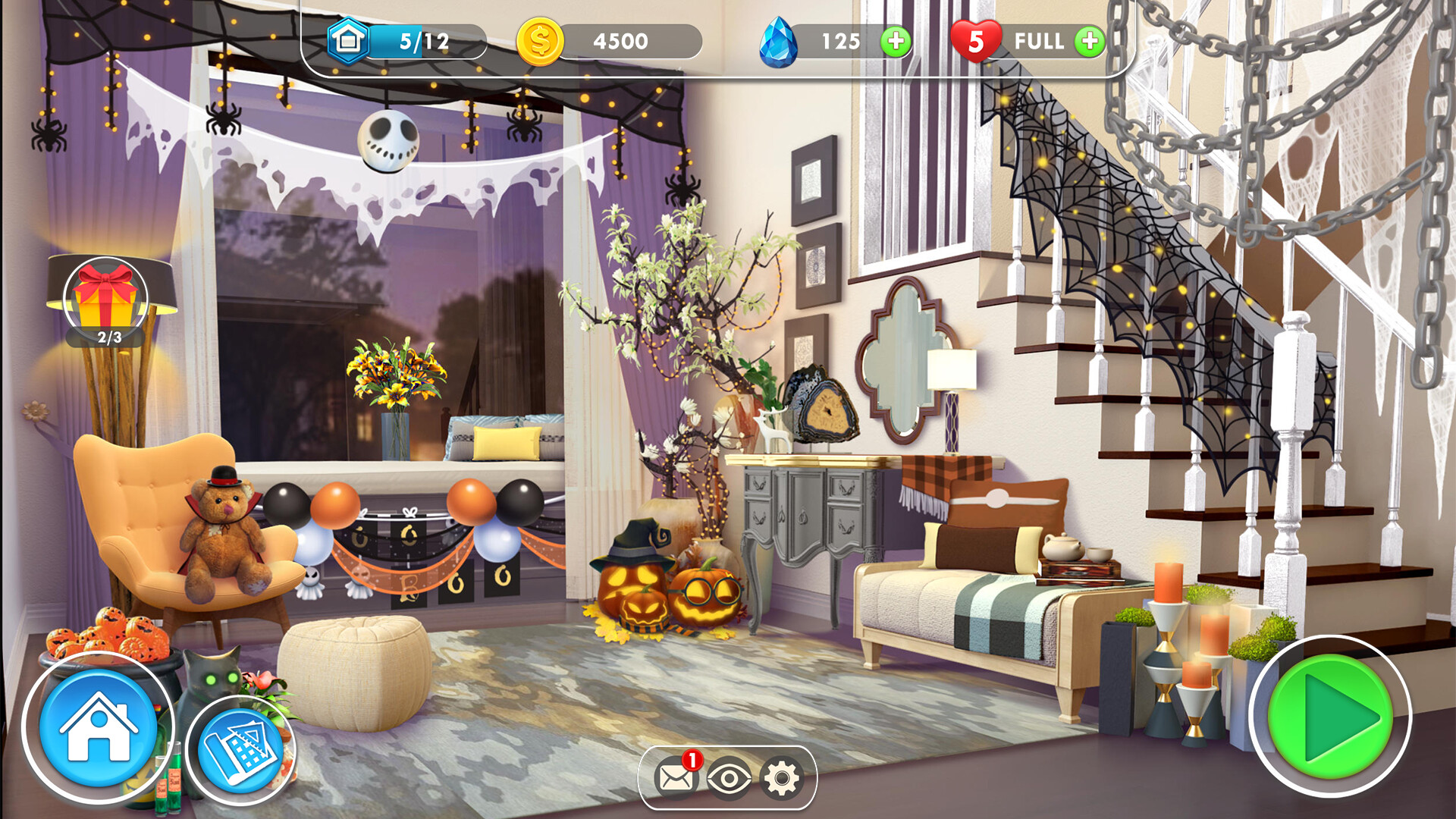 Home Designer Makeover Blast: Halloween
