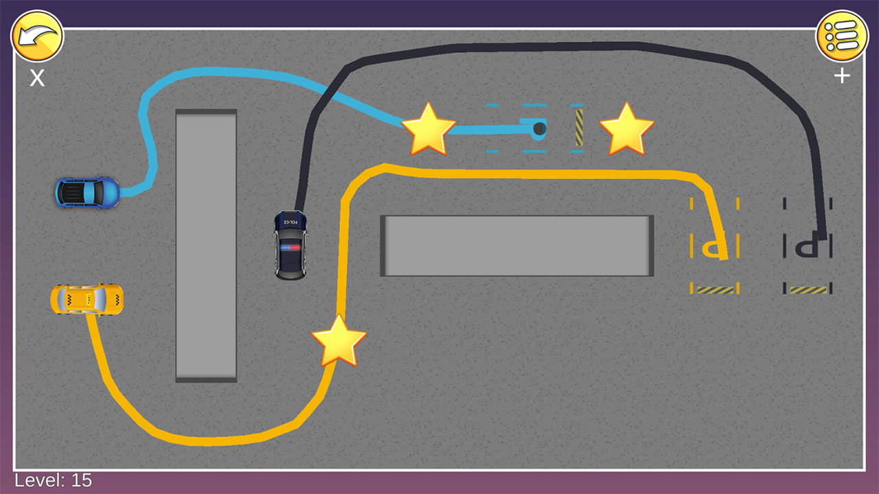 City Parking Driver: Draw The Path Simulator