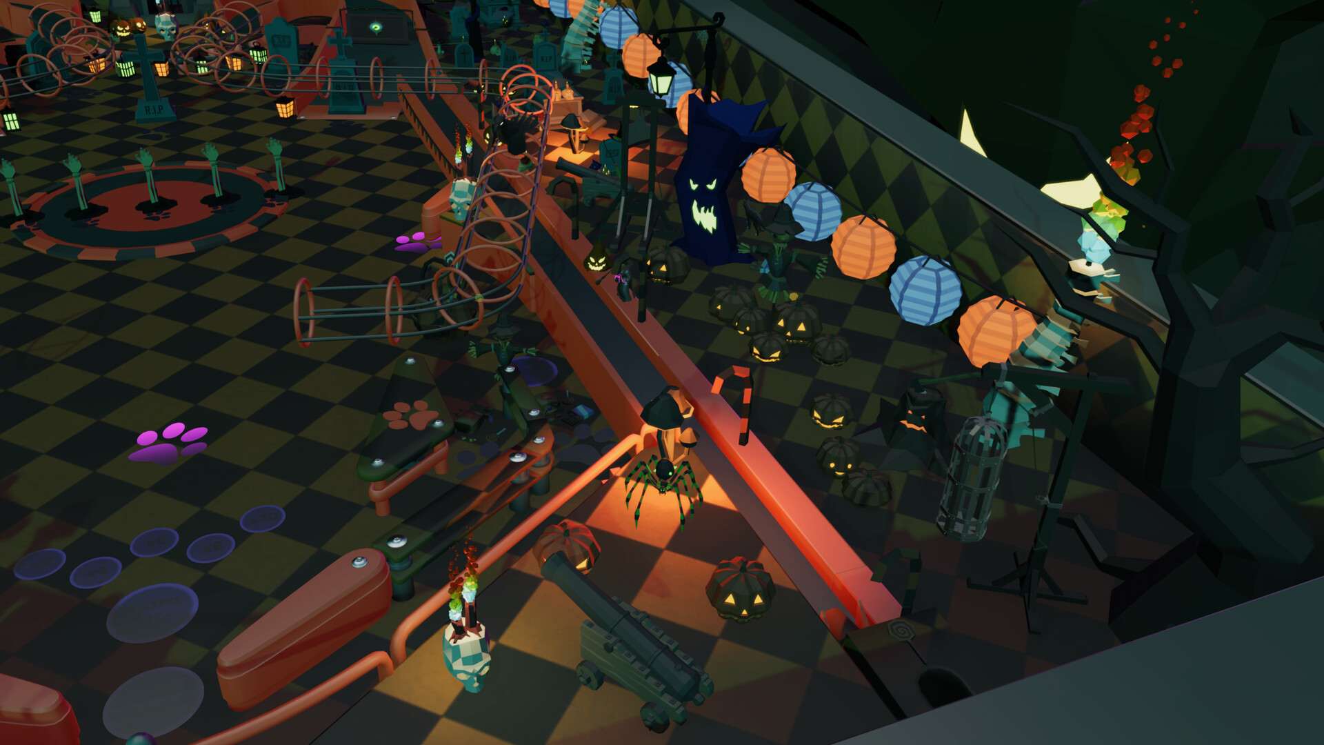 Roxy Raccoon’s Pinball Panic: Haunted Halloween