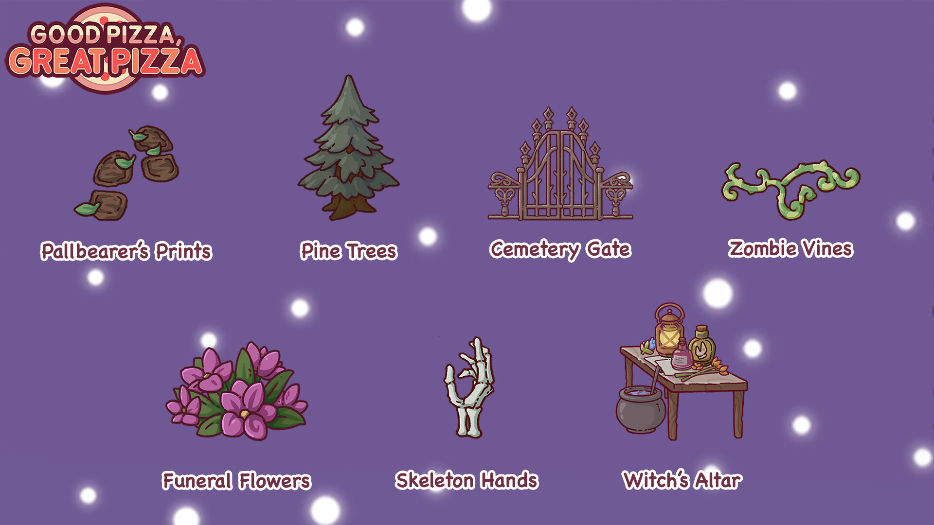 Good Pizza, Great Pizza: Bewitched Garden Set – Halloween 2022