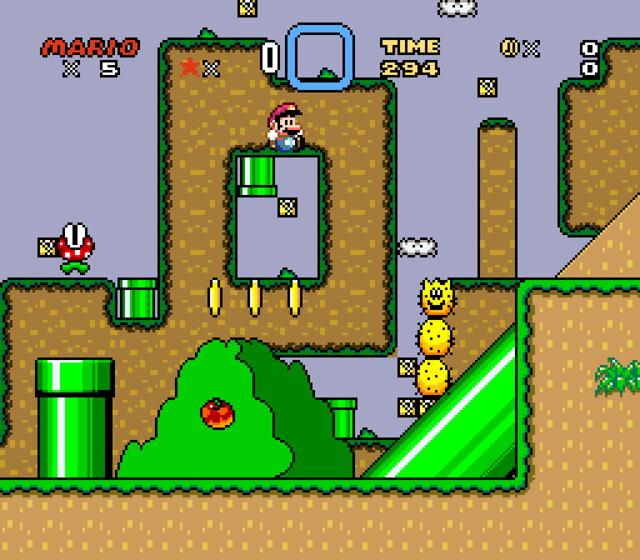 Mario Gives Up