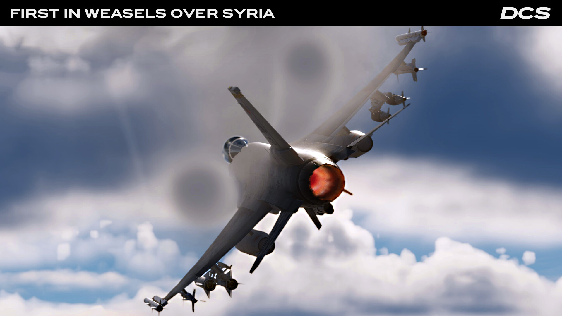 DCS World: F-16C First in Weasels Over Syria Campaign by Ground Pounder Sims