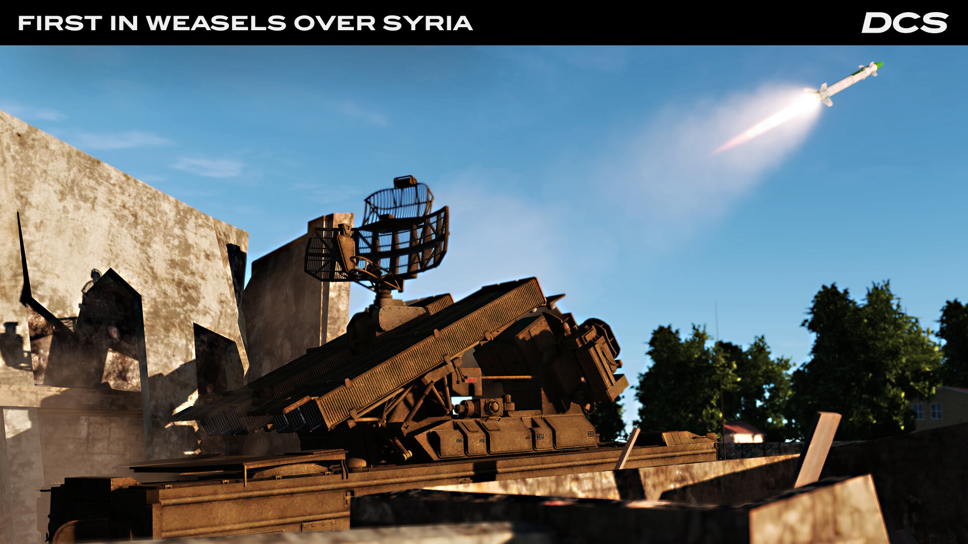 DCS World: F-16C First in Weasels Over Syria Campaign by Ground Pounder Sims
