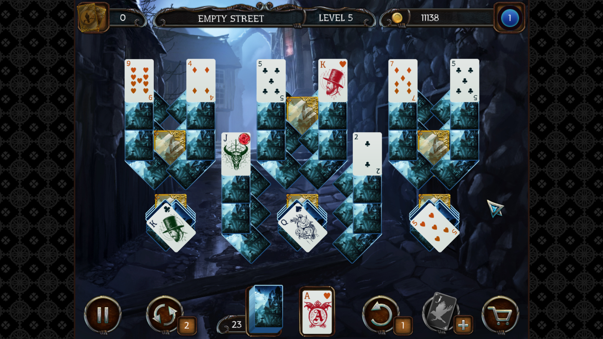Mystery Solitaire: The Black Raven