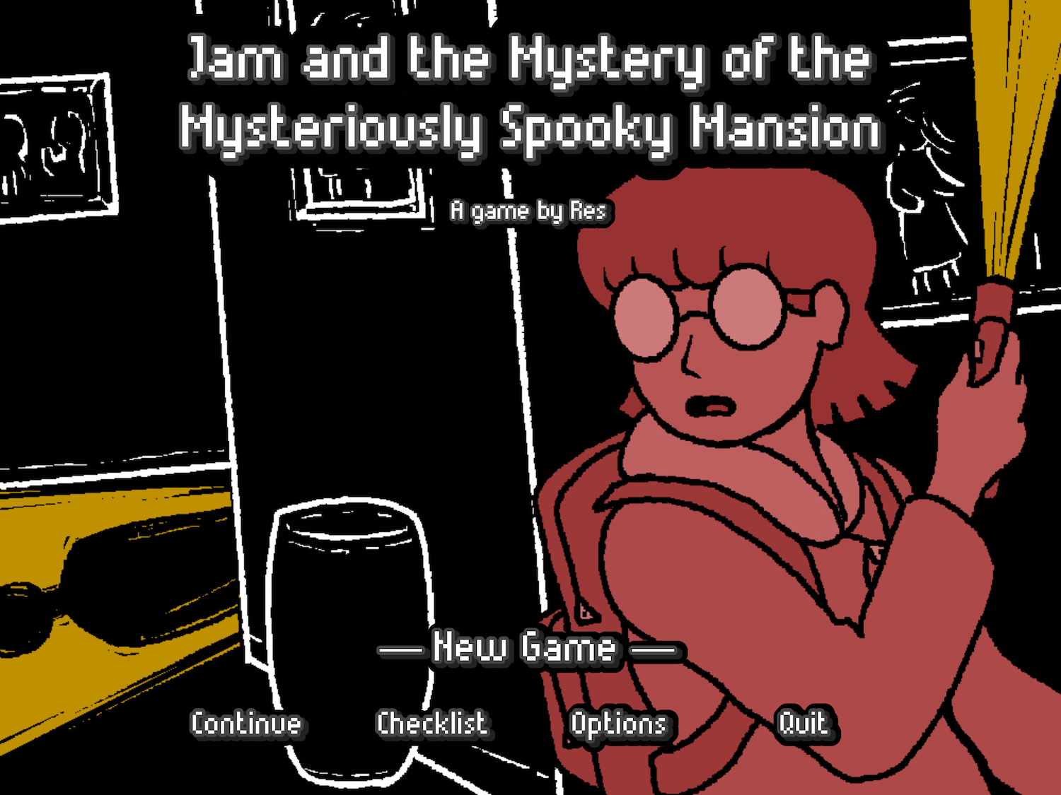 Jam and the Mystery of the Mysteriously Spooky Mansion
