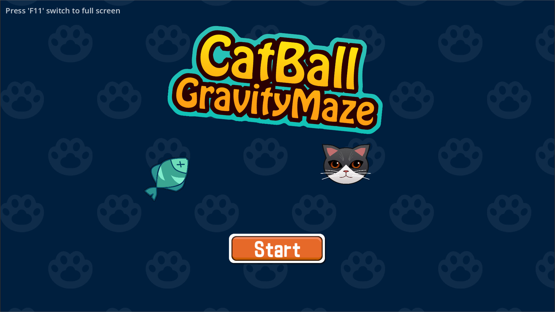 Cat Ball: Gravity Maze