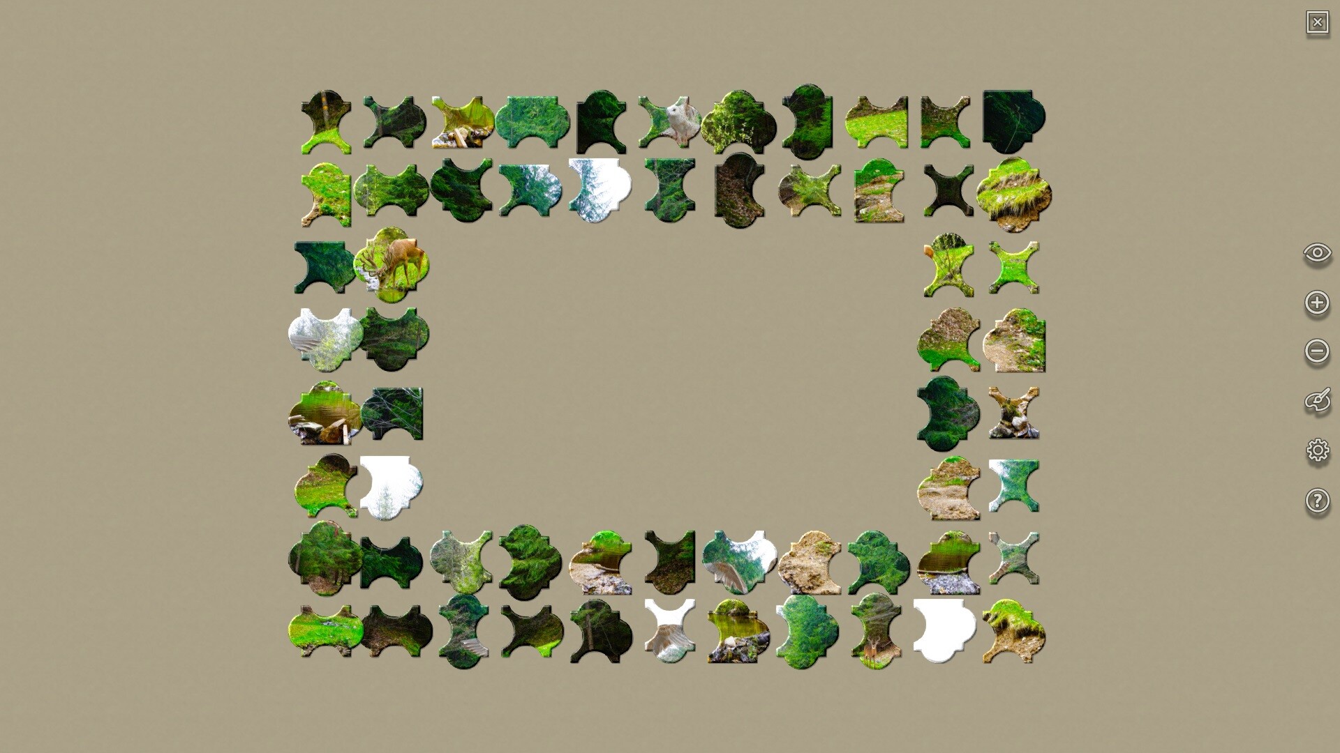 House of Jigsaw: Digital Art Manipulation