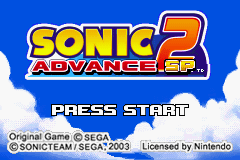 Sonic Advance 2 SP