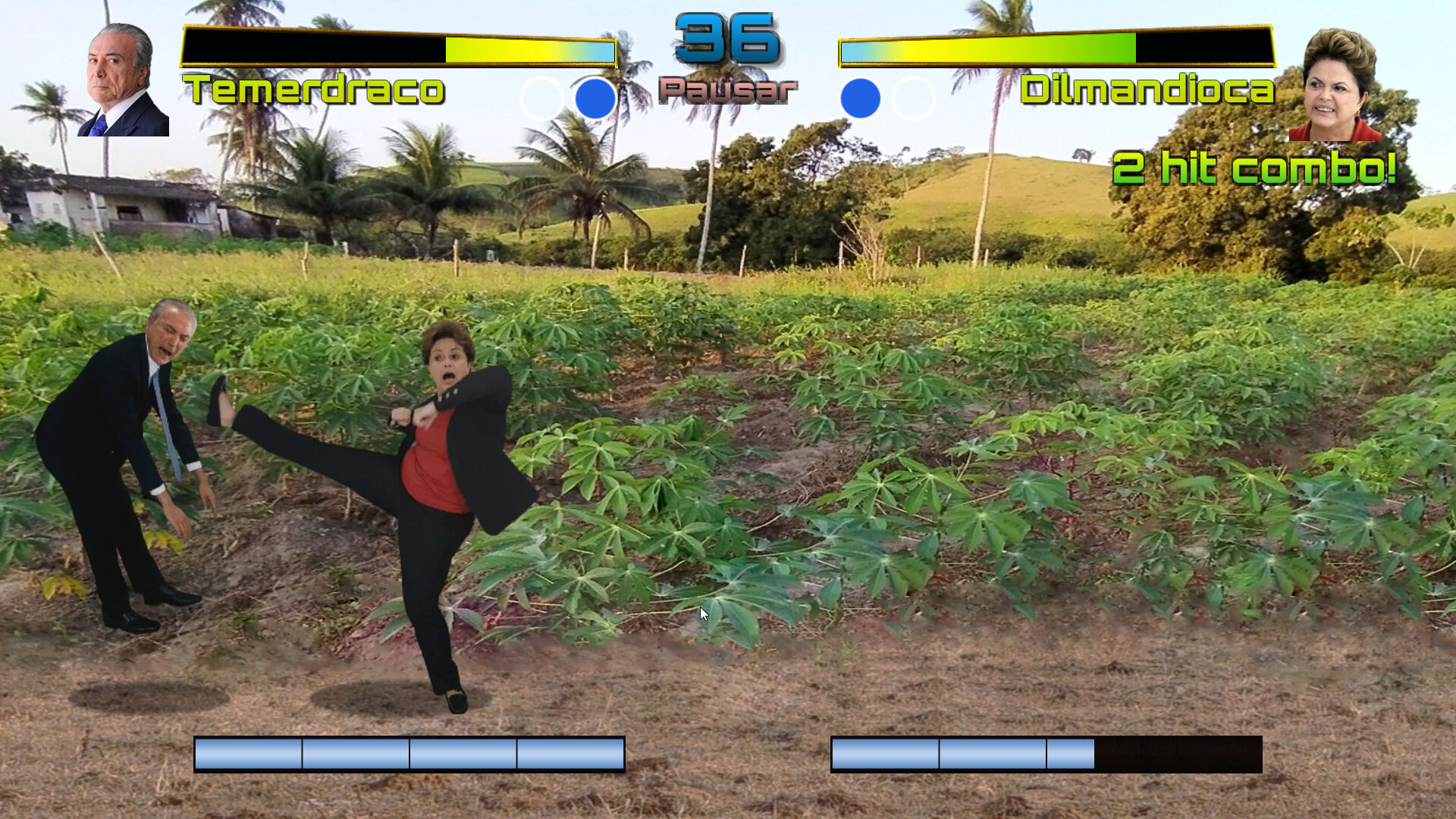 Políticos Memes Kombat