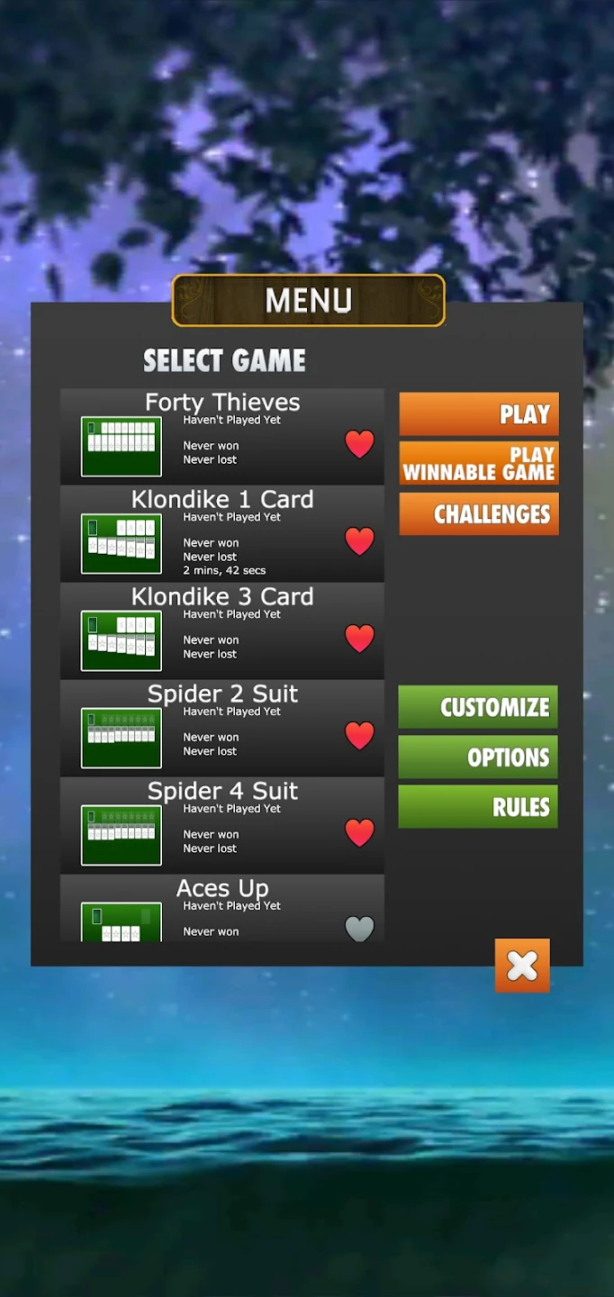 Full Deck Solitaire