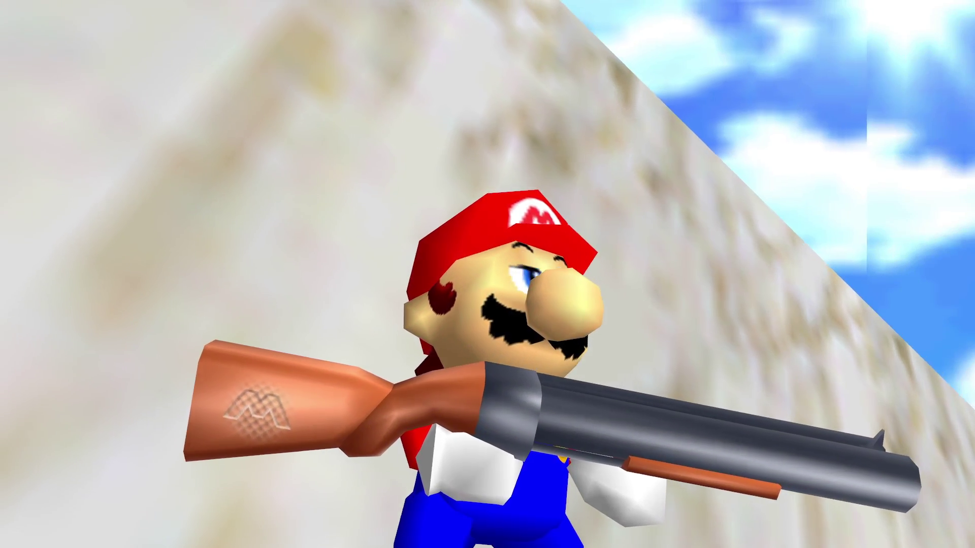 Shotgun Mario 64