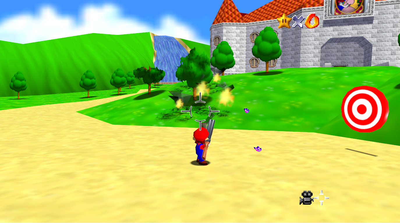 Shotgun Mario 64