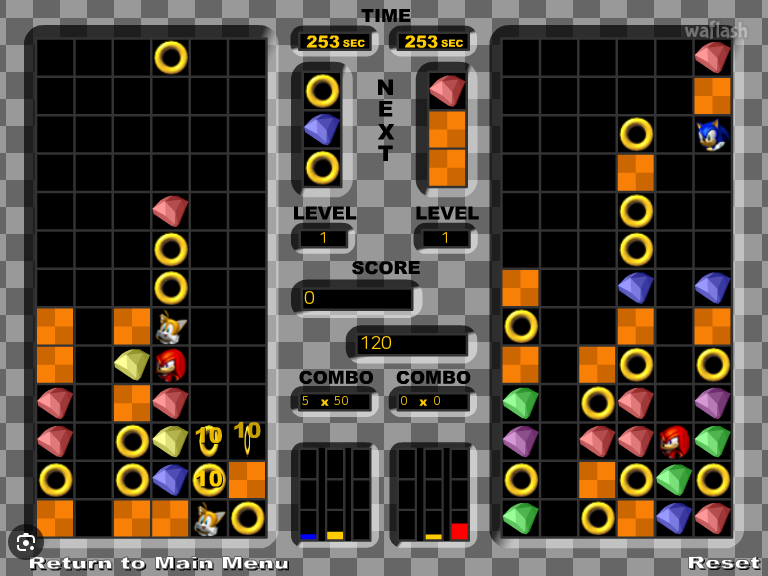 Sonic Heroes Puzzle
