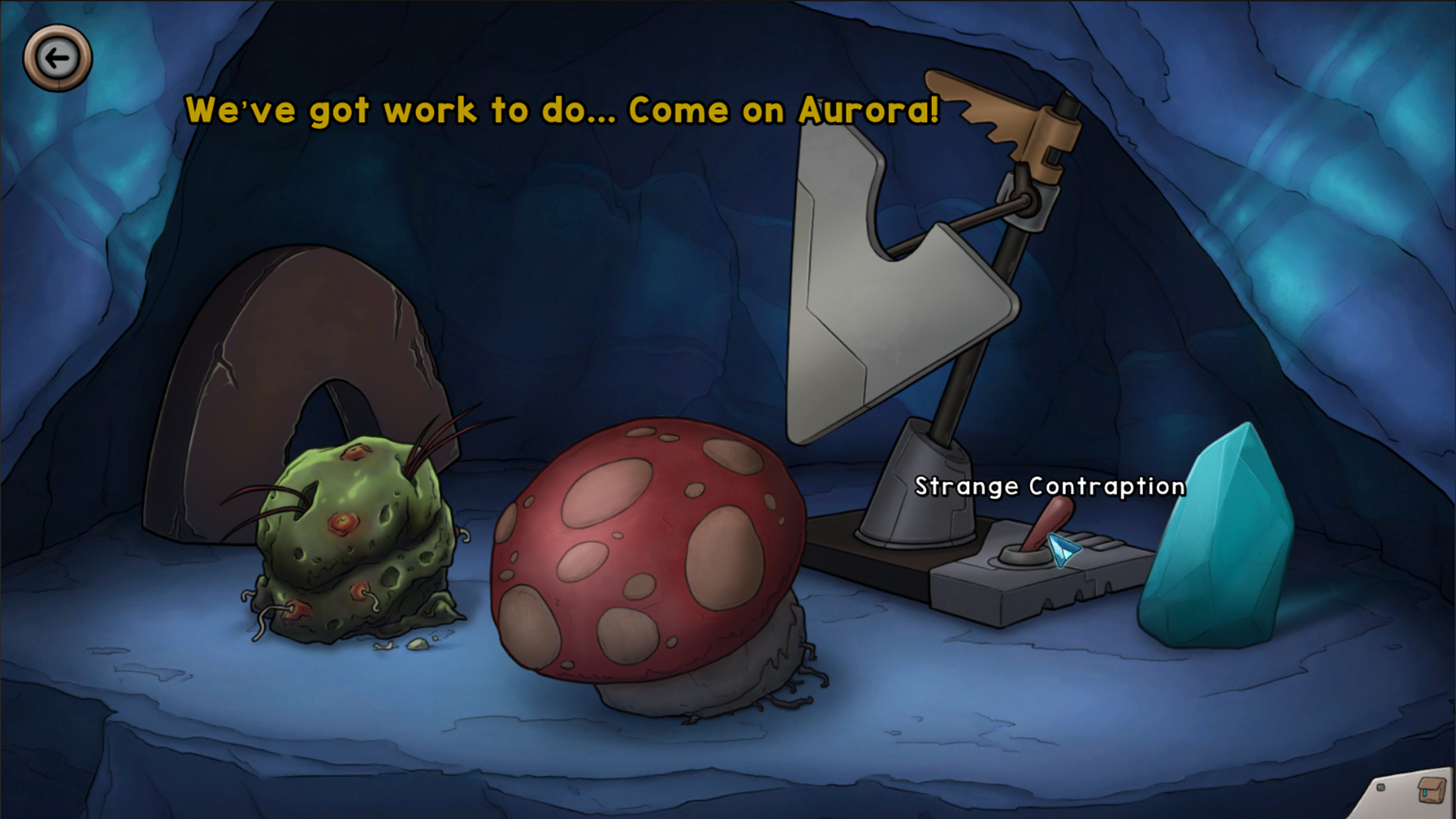 Aurora: The Lost Medallion – The Cave