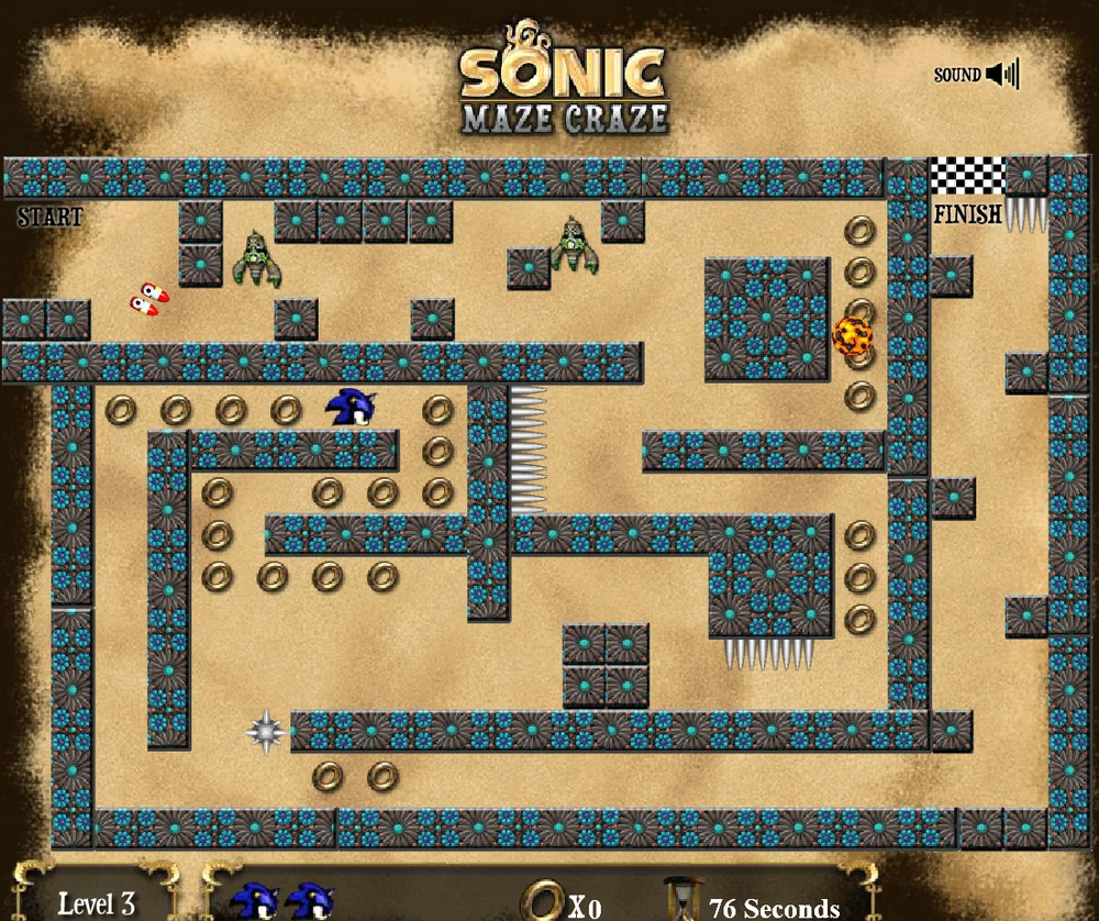 Sonic Maze Craze