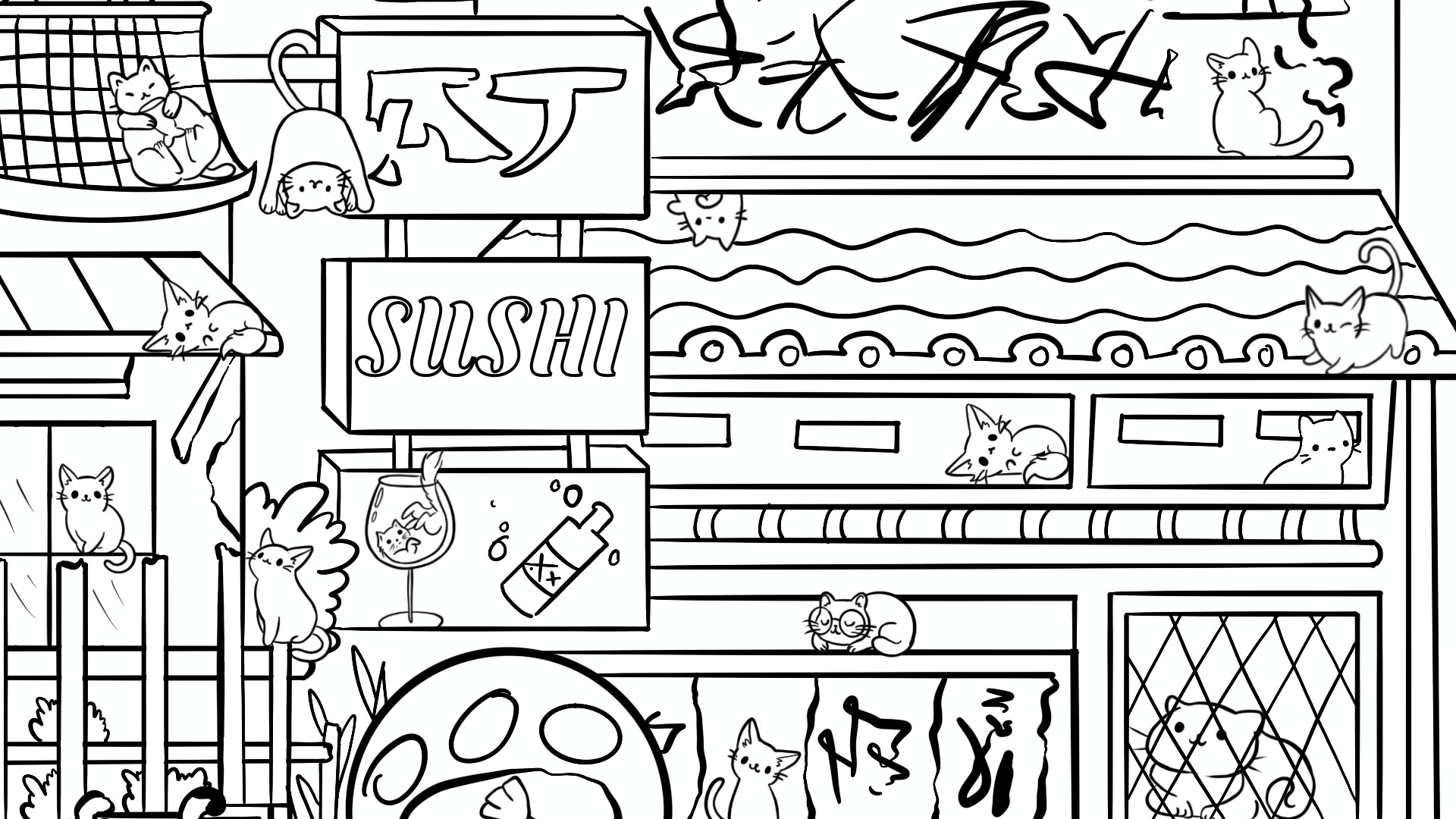 100 Tokyo Cats