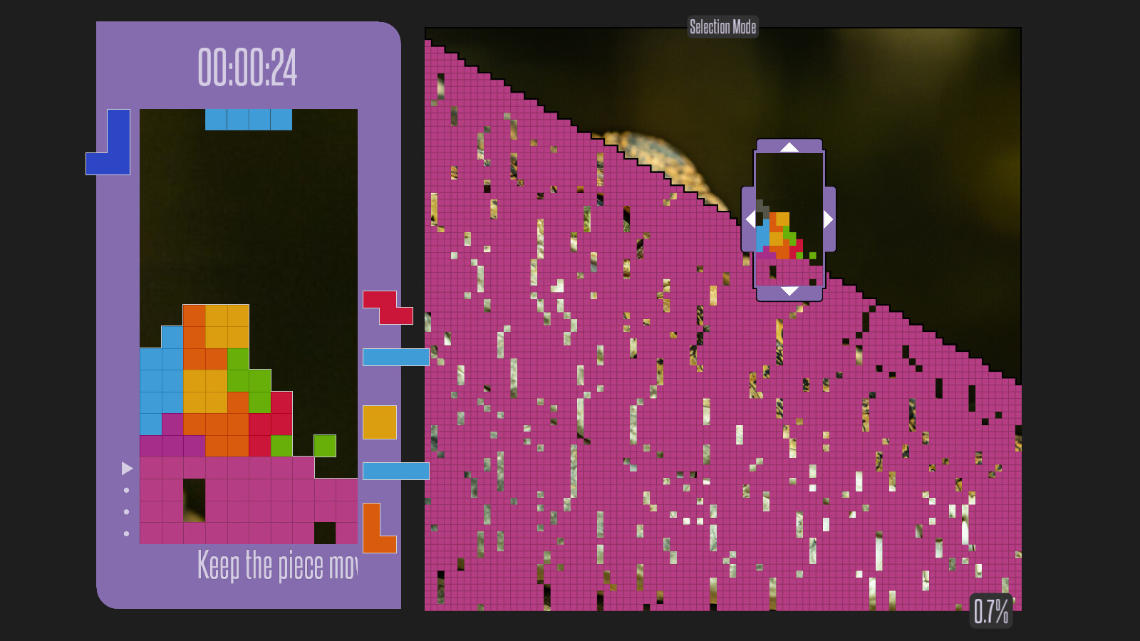 Block Breakin’ Logic Downstacker