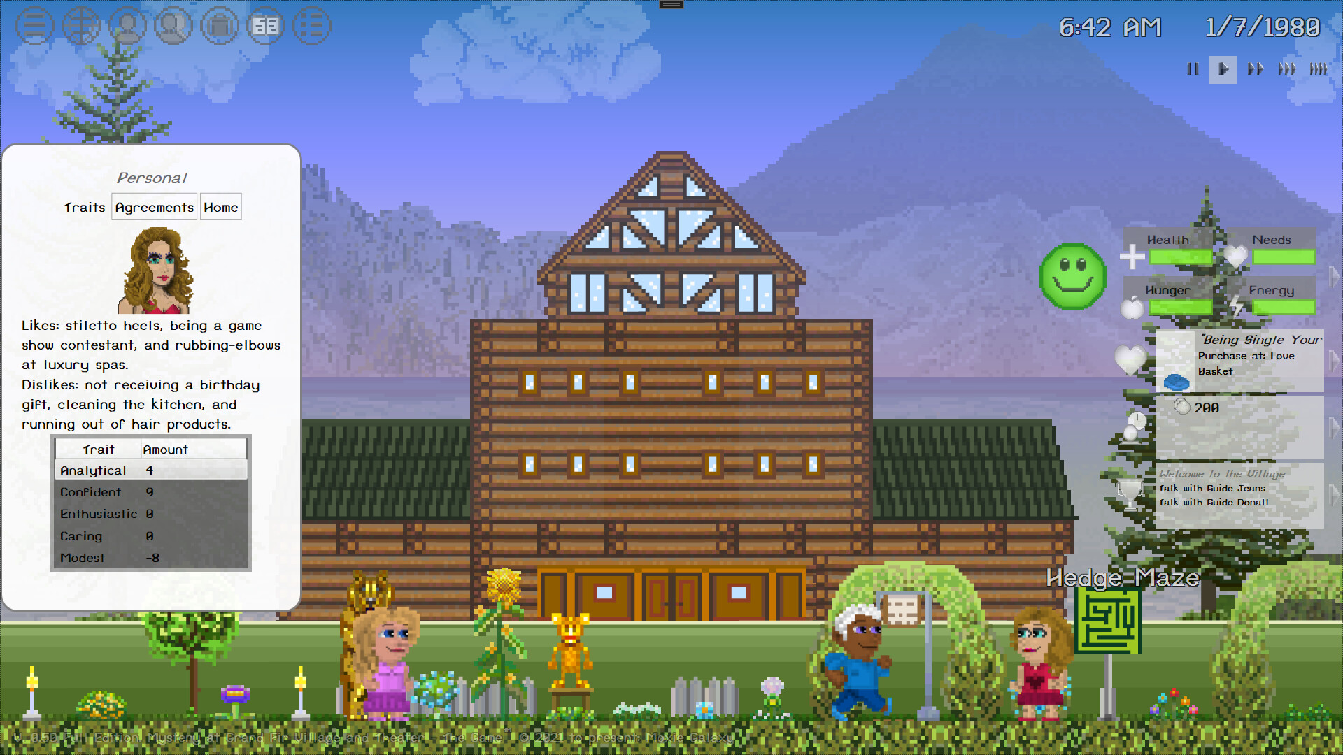 Mystery at Grand Fir Village