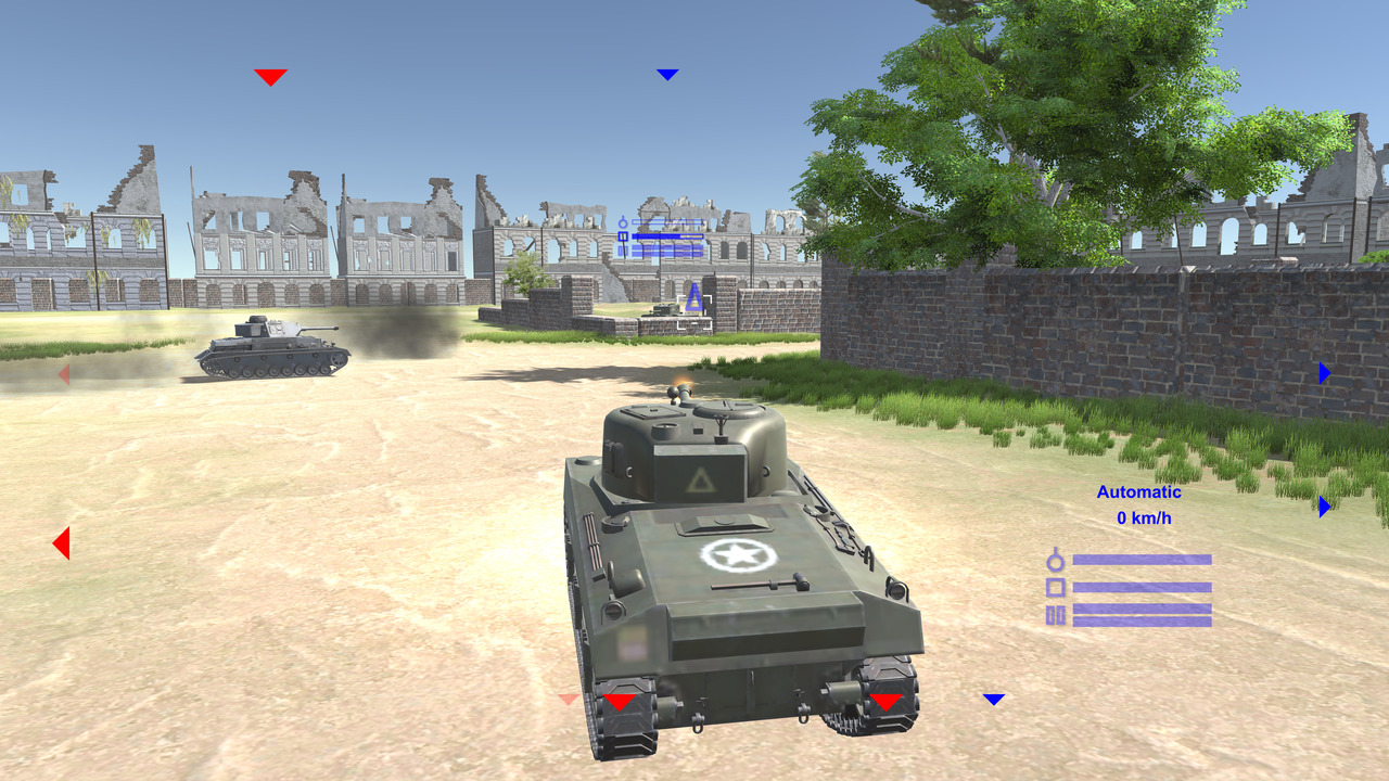 WWII Tanks Battle: World War 2 Heroes Troopers Machines Sim