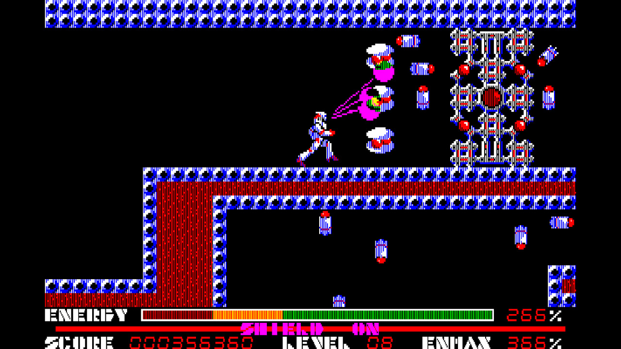 Eggconsole Thexder PC-8801mkIISR
