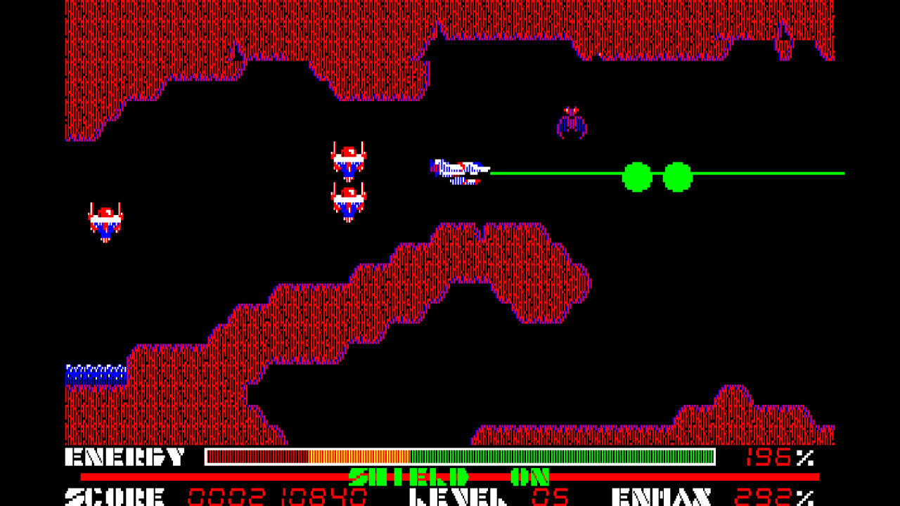 Eggconsole Thexder PC-8801mkIISR