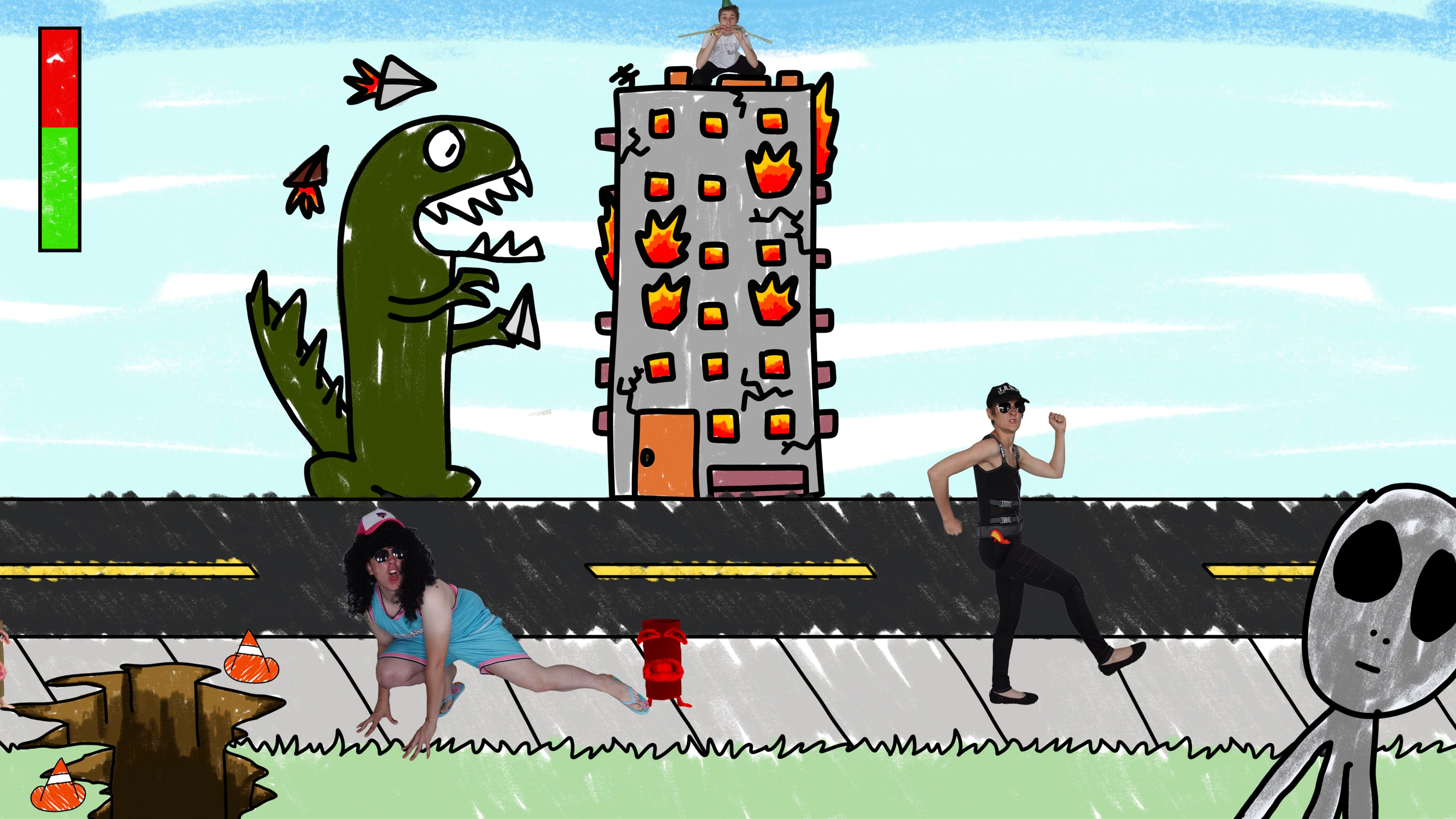 Potato Sack Racing Simulator 2024