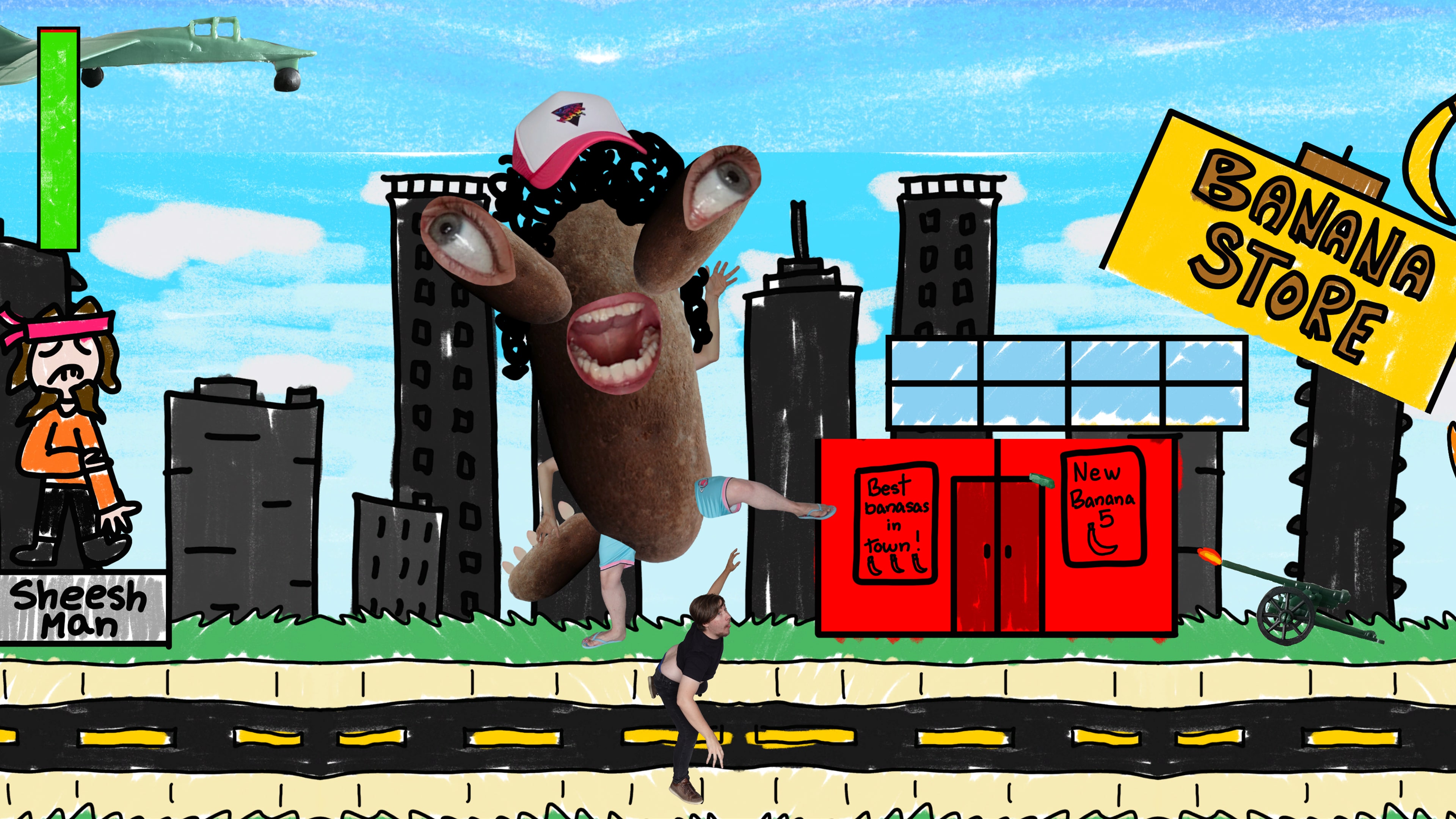 Potato Sack Racing Simulator 2024