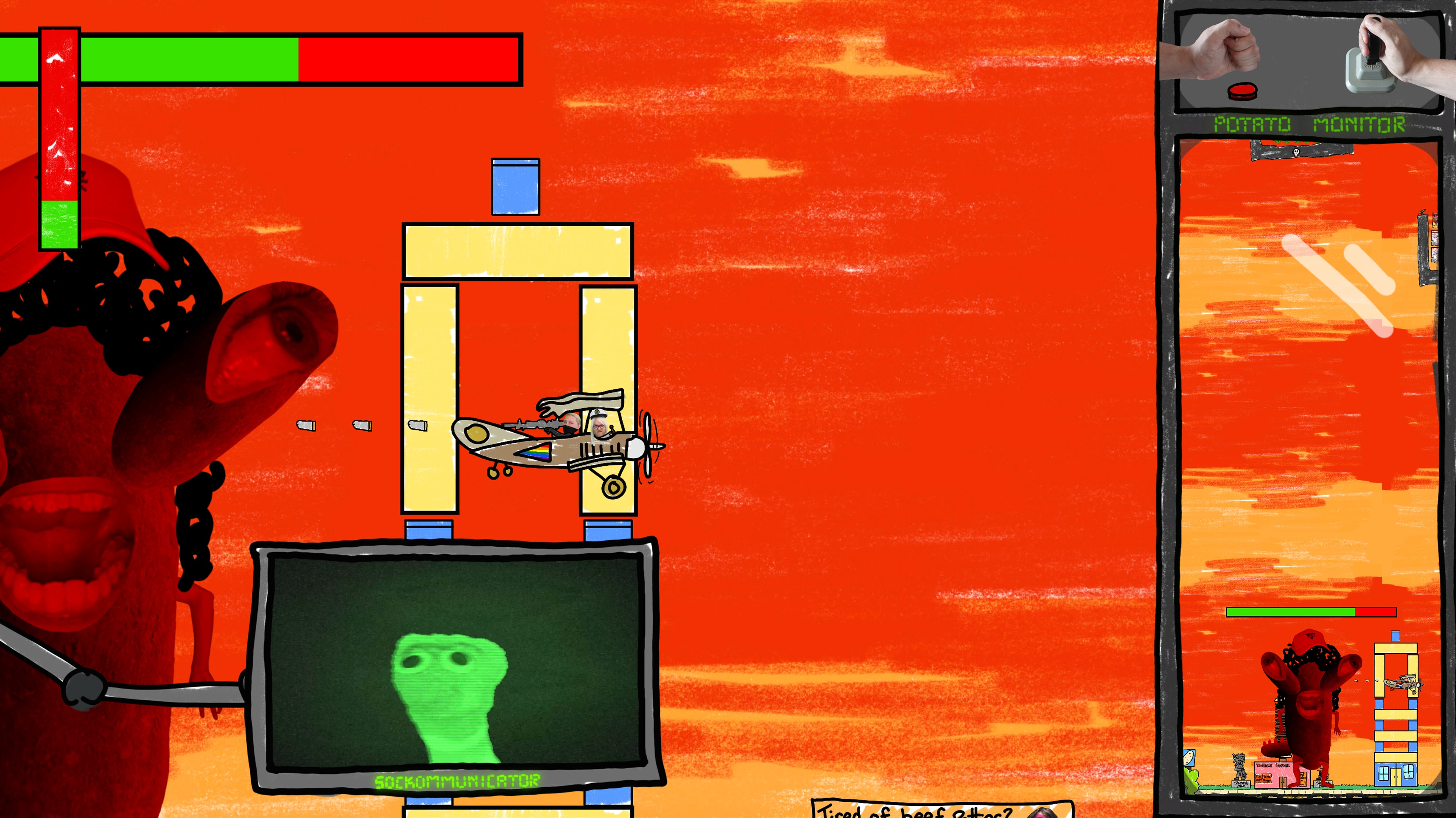 Potato Sack Racing Simulator 2024